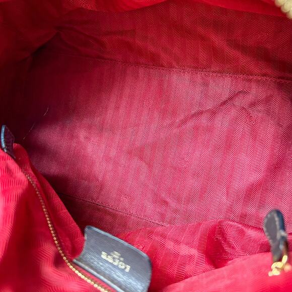 LOEWE Fusta 2 Way Brown Leather Shoulder Bag - Picture 7 of 16